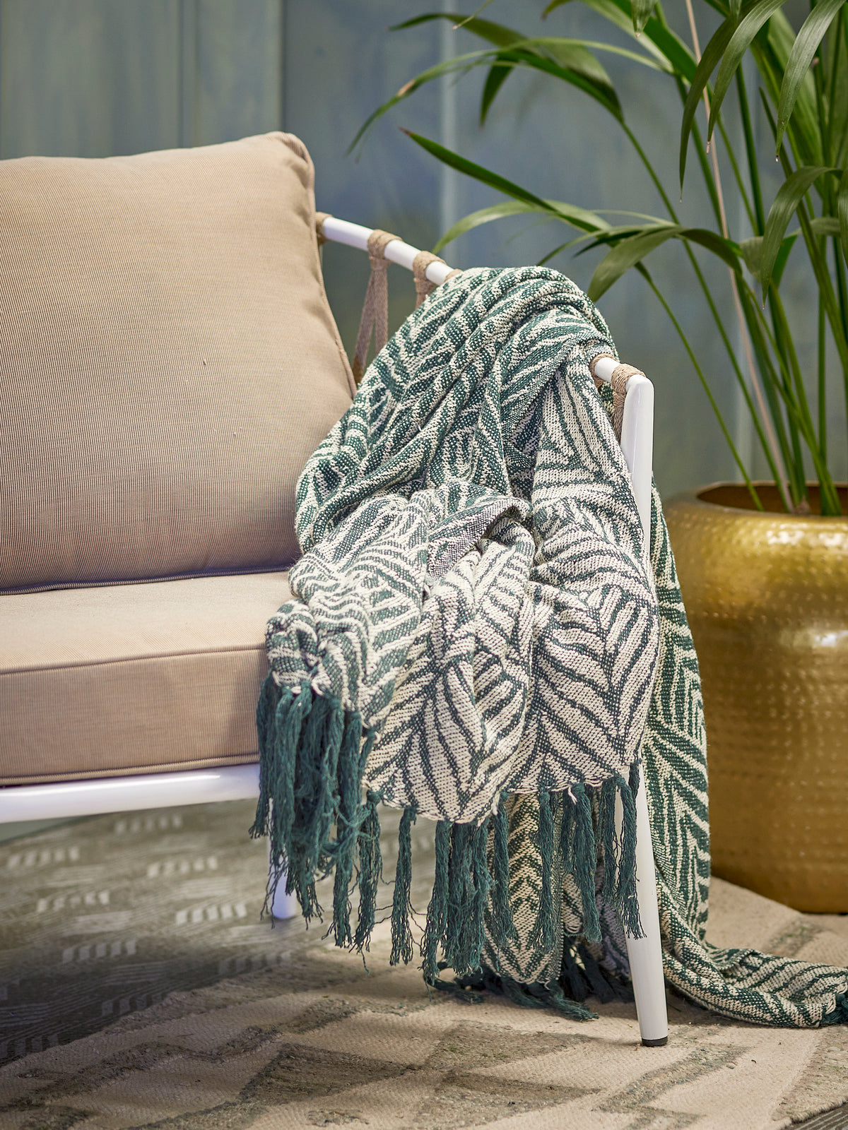 Coperte in cotone riciclato